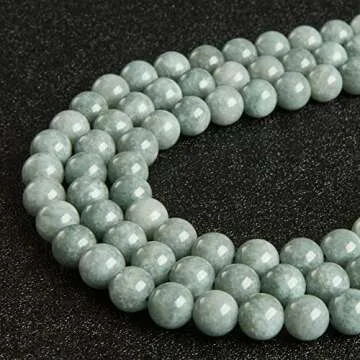 Burmese Jade Beads 100pcs for Stunning Jewelry Making