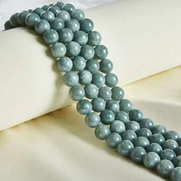 Burmese Jade Beads 100pcs for Stunning Jewelry Making