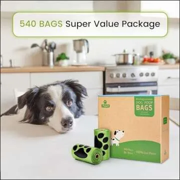 PobbY Eco-Friendly Dog Poop Bags - 540 Count