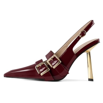 Mettesally Slingback Stiletto High Heels for Women