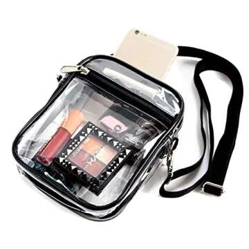 Armiwiin Clear Crossbody Purse for Events and Festivals