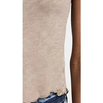 Free People Women's Be My Baby Tee - 100% Cotton Comfort