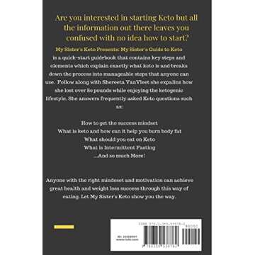 My Sister's Guide to Keto: Practical Tips & Personal Insights for Success