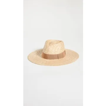 Brixton Women's Joanna Straw Hat, Honey/Lion, Tan, M