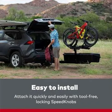 Yakima EXO GearLocker Car Cargo Carrier, Hard Top Shell Box for EXO SwingBase System,