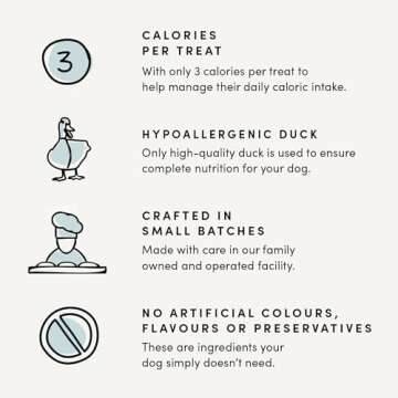 Crumps' Naturals Mini Trainers Semi-Moist Duck Treats