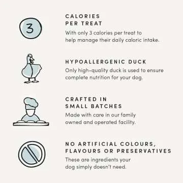 Crumps' Naturals Mini Trainers Semi-Moist Duck Treats