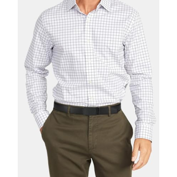 CHAOREN Men's Leather Ratchet Belt - Adjustable Fit