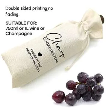 Socive Chaos Coordinator Wine Bag - Fun Eco-Friendly Gift