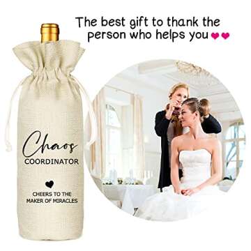 Socive Chaos Coordinator Wine Bag - Fun Eco-Friendly Gift