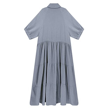 Stylish R.Vivimos Casual Midi Dress for Summer Comfort