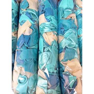 Large Thick Turquoise Teal Aqua Tiffanyess Blue Mint Seafoam Green Assorted Mixed AQUA Mulit-Pack 13" Inch Rubber Latex Party Balloons for Wedding Bridal Baby Shower Special Event