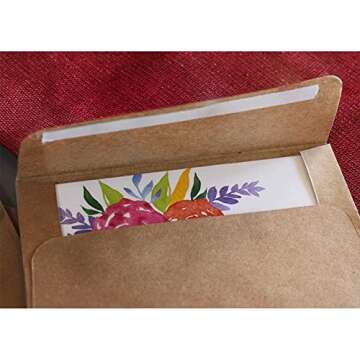 A2 Kraft Envelopes for Cards and Invitations (Brown, 5.7 x 4.3 In, 100 Pack)