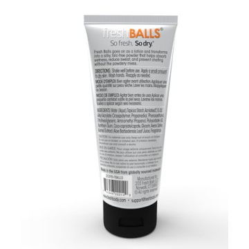 Fresh Balls Lotion - Men's Anti-Chafing Cream for Comfort