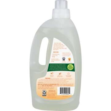 Biokleen Natural Cold Water Laundry Detergent - 128 Loads - Liquid, Concentrated, Eco-Friendly, Non-...