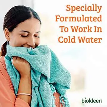 Biokleen Natural Cold Water Laundry Detergent - 128 Loads - Liquid, Concentrated, Eco-Friendly, Non-Toxic, Plant-Based, No Artificial Fragrance or Preservatives
