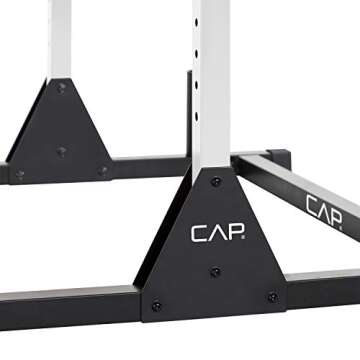 CAP Barbell FM-905Q Power Rack - Sturdy Home Gym Equipment