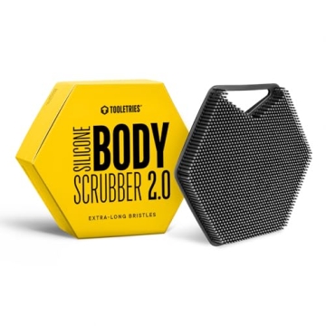 Tooletries Body Scrubber 2.0 – Premium Silicone Scrubber for a Clean and Invigorating Skin