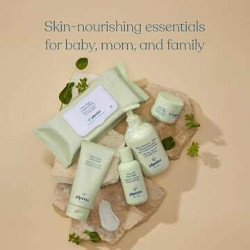 Pipette Vanilla + Ylang Ylang Baby Shampoo + Wash and Baby Lotion Duo, Clean, Tear-Free Bath Time, Sulfate-Free, Paraben-Free, Silicone-Free, Sensitive Skin, Hypoallergenic, Non-Toxic