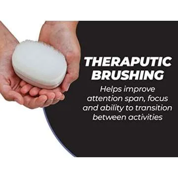 Wilbarger Therapy Brush, 2 Pack – Therapressure Brush for Occupational Therapy for Sensory Brushing – Designed by Patricia Wilbarger – Use as Part of the Wilbarger Brushing Protocol