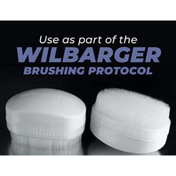 Wilbarger Therapy Brush, 2 Pack – Therapressure Brush for Occupational Therapy for Sensory Brushing – Designed by Patricia Wilbarger – Use as Part of the Wilbarger Brushing Protocol