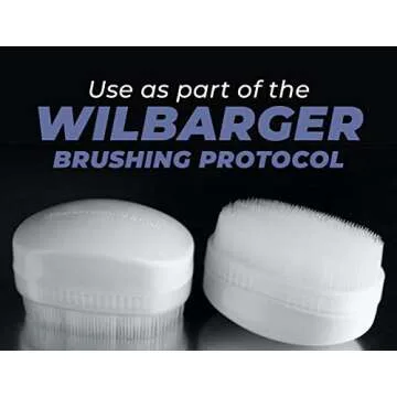 Wilbarger Therapy Brush, 2 Pack – Therapressure Brush for Occupational Therapy for Sensory Brushing – Designed by Patricia Wilbarger – Use as Part of the Wilbarger Brushing Protocol