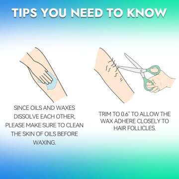 Waxkiss Wax Strips Kit for Women, Waxing Strips Kit for Hair Removal with 70 Counts Hypoallergenic H...