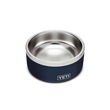 YETI Boomer 4, Stainless Steel, Non-Slip Dog Bowl, Holds 32 Ounces, Navy
