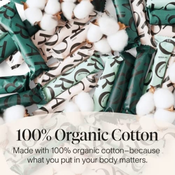 Cora Organic Applicator Tampons for Reliable Comfort
