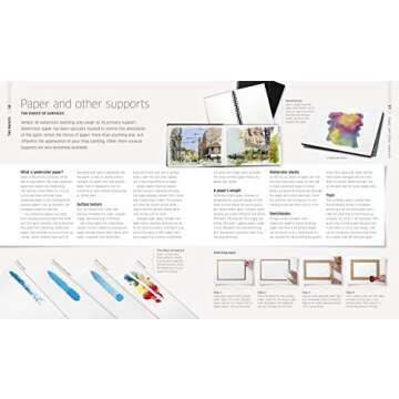 Watercolor Techniques for Artists and Illustrators: Learn How to Paint Landscapes, People, Still Lifes, and More.