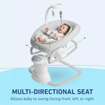 Graco Soothe My Way Swing & Rocker for Happy Babies