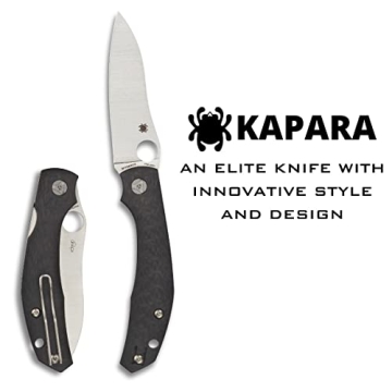 Spyderco Kapara Folding Knife - Premium CPM S30V Steel