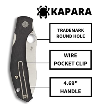 Spyderco Kapara Folding Knife - Premium CPM S30V Steel