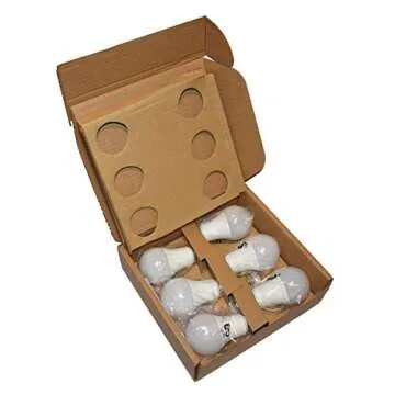 Energy Efficient Amazon Basics Soft White LED Light Bulb