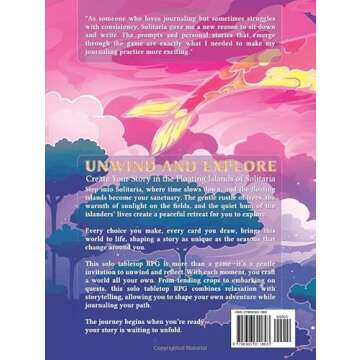 Solitaria: Solo Journaling TTRPG: Craft Your Journey with Cards, Journaling, and Imagination