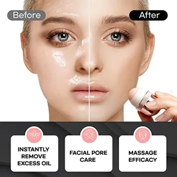 K-Beauty Volcanic Face Roller for Oil Control & Matte Skin