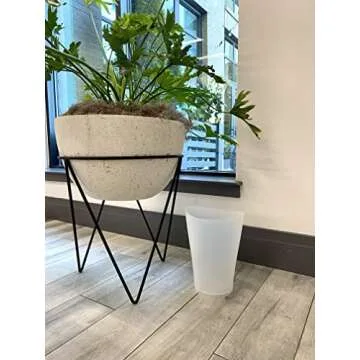 Compact Rubbermaid Trash Can for Small Spaces