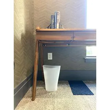 Compact Rubbermaid Trash Can for Small Spaces