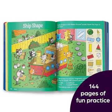 Summer Big Fun Workbook Bridging Grades P & K: Kindergarten Summer Workbook with Alphabet, Numbers, Colors and More, Prepare for Kindergarten Curriculum at Home (Highlights Summer Learning)
