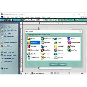 Broderbund PrintMaster Version 18.1