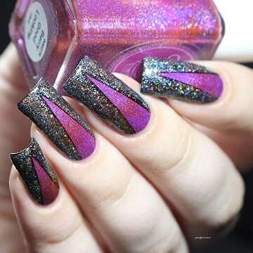 Triangle Tape Vinyl Stencils for Stunning Nail Art Designs