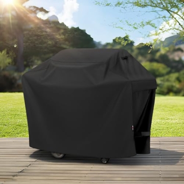 Durable Waterproof Grill Cover - Unicook 65-Inch BBQ Protection