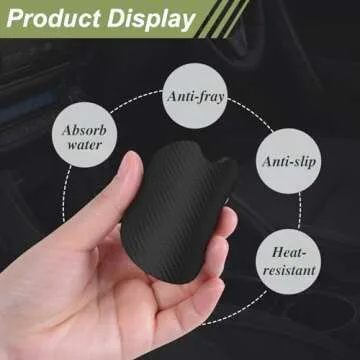 Cute Gold Pink Marble Car Coasters for All Vehicles