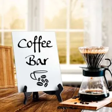 Charming Signs ByLITA Coffee Bar Table Sign for Home