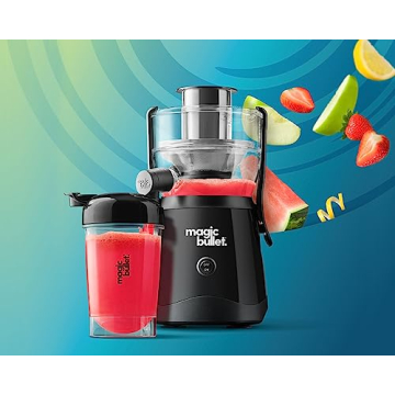 Magic Bullet Mini Juicer with Cup in Black