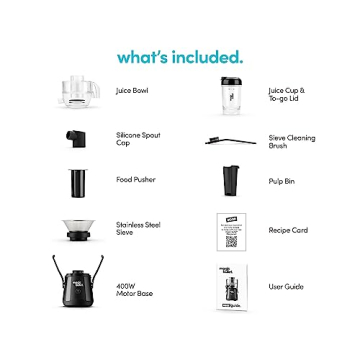 Magic Bullet Mini Juicer with Cup in Black