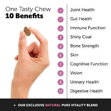 PetHonesty Dog Probiotics & Multivitamins - 10 Benefits in 1