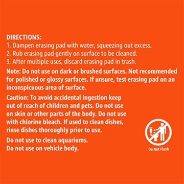 Affordable Amazon Basics Extra Durable Cleaning Eraser Pack