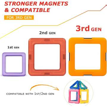 Coodoo Magnetic Blocks Tough Tiles - STEM Fun!