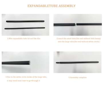 MayDiary 3 Tier Expandable Shoe Rack for Front Door Entrance, Small Space Shoe Organizer for Closet, Free Standing Shoe Shelf for Hallway, Shoe Storage for Garage, Narrow Entryway for Outdoor